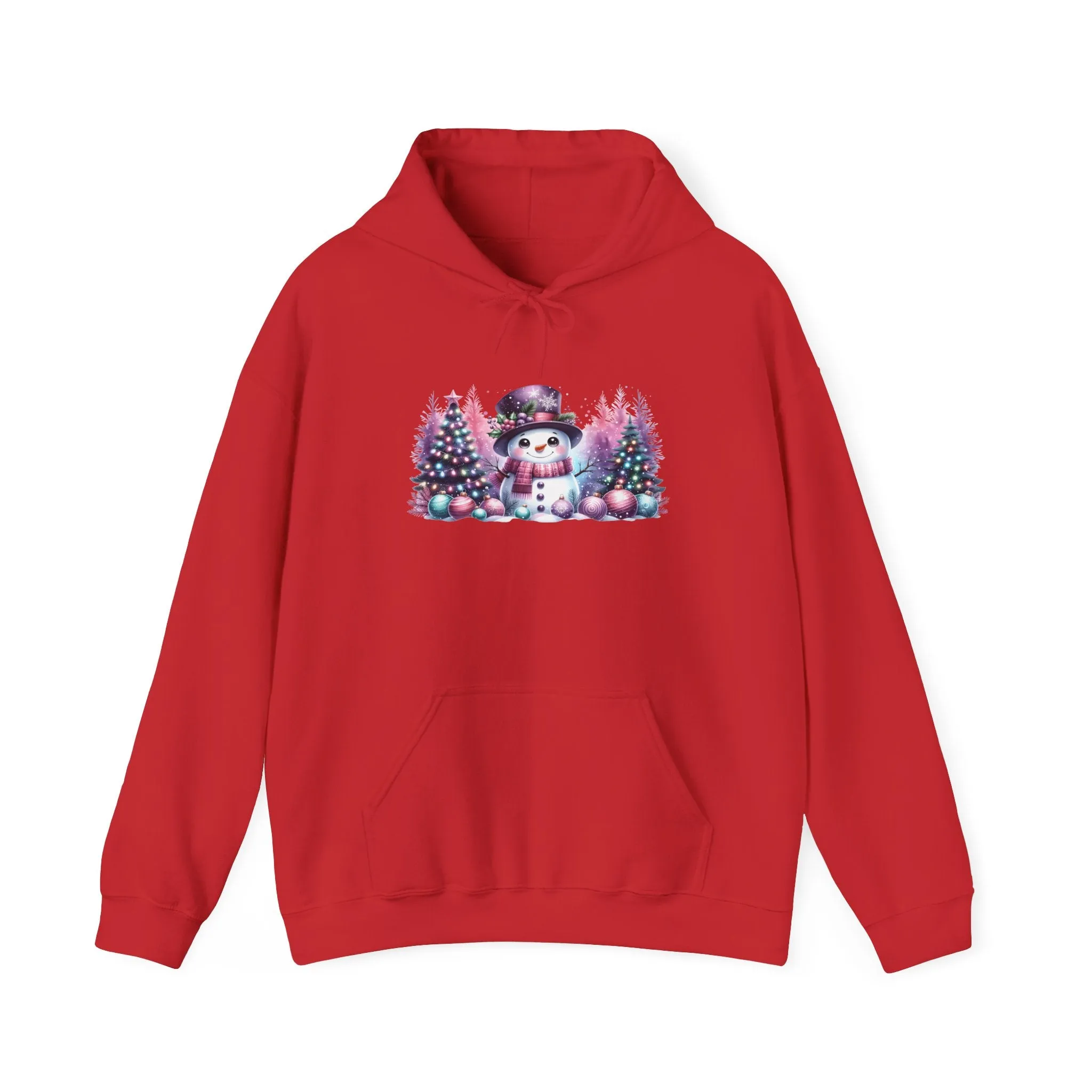 Pastel Snowman Unisex Heavy Blend™ Hooded Sweatshirt