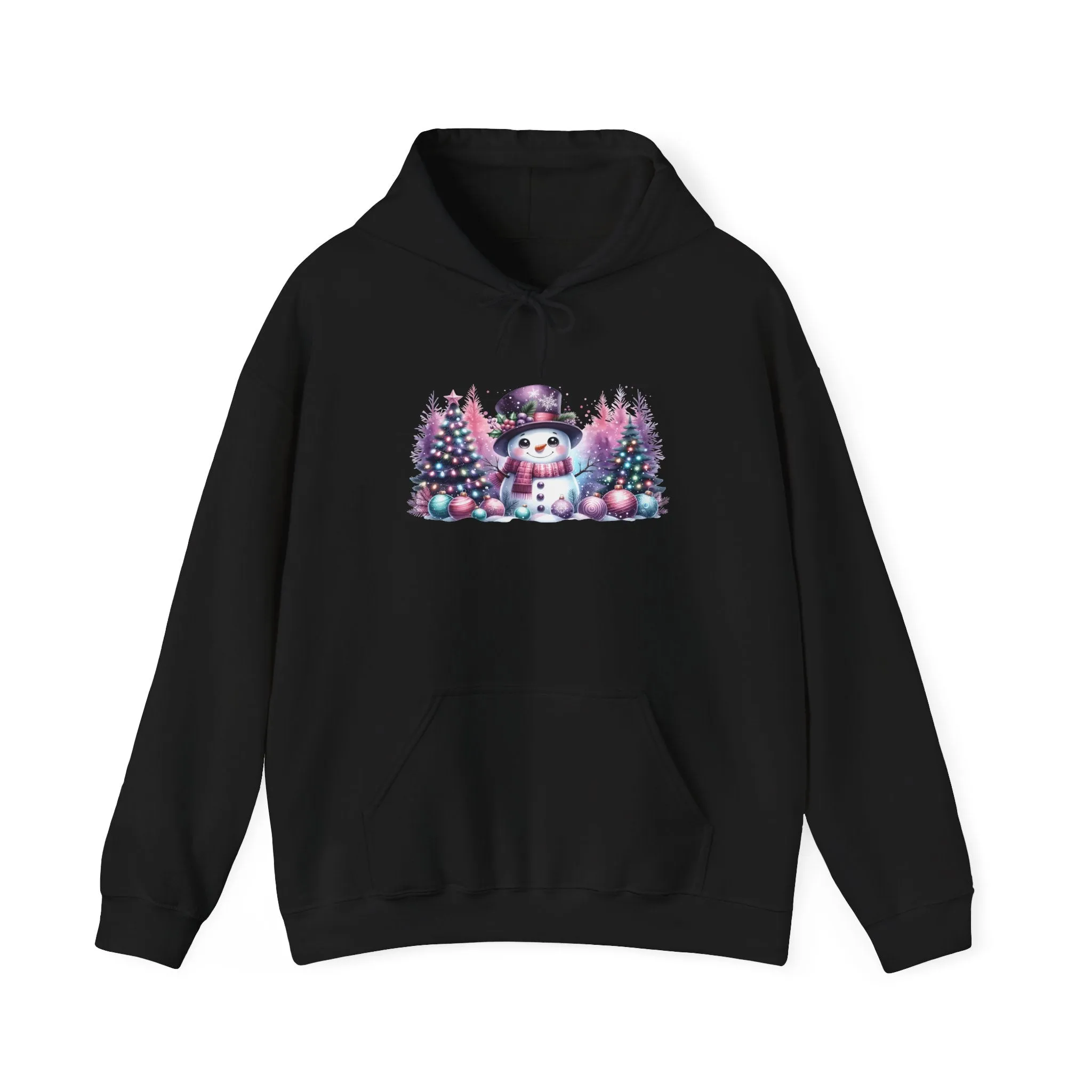 Pastel Snowman Unisex Heavy Blend™ Hooded Sweatshirt