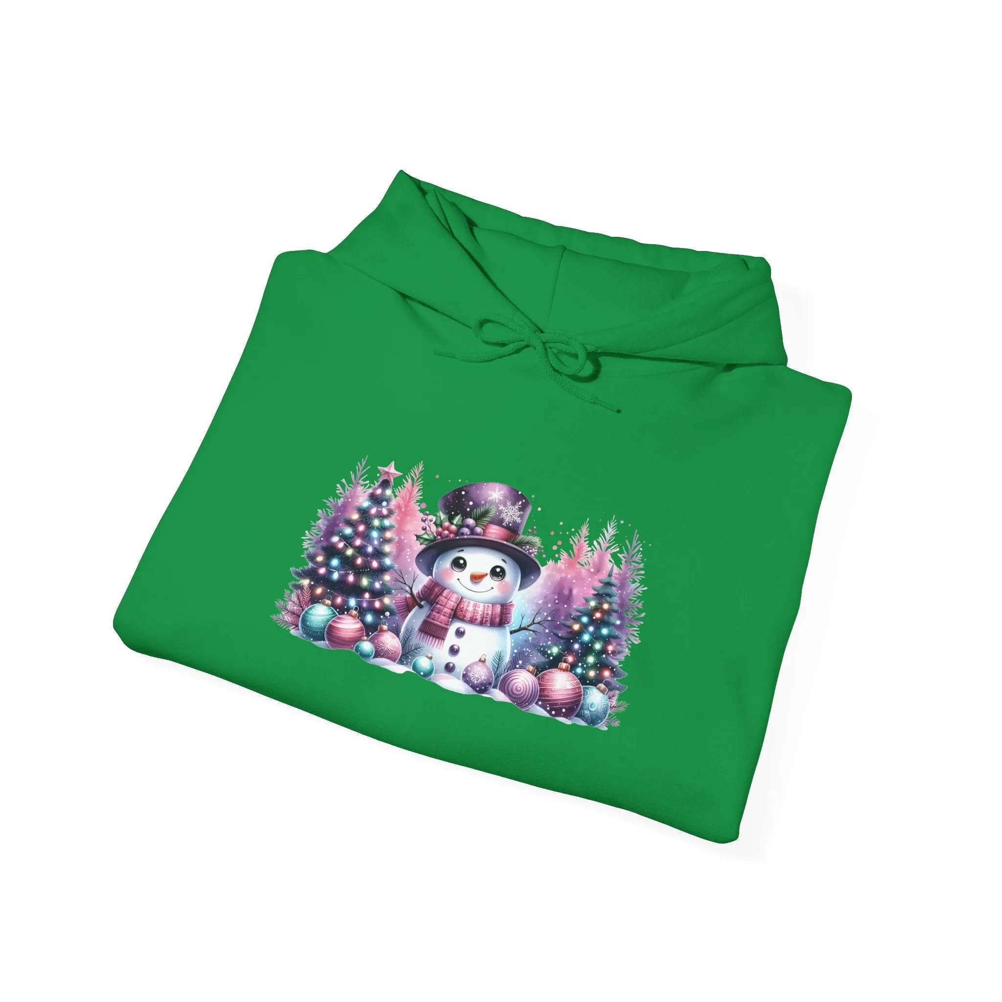 Pastel Snowman Unisex Heavy Blend™ Hooded Sweatshirt
