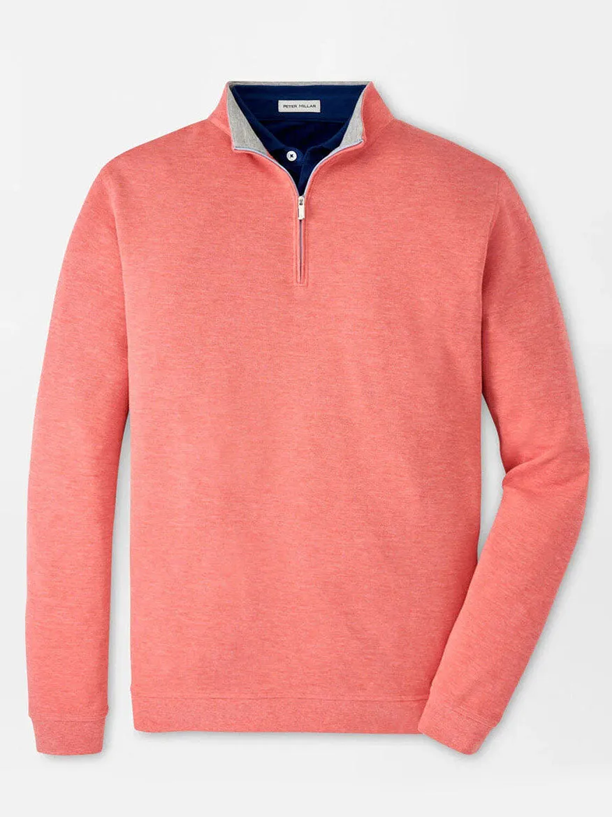 Peter Millar Crown Comfort Pullover in Geranium