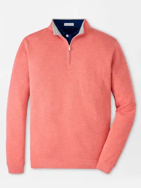 Peter Millar Crown Comfort Pullover in Geranium