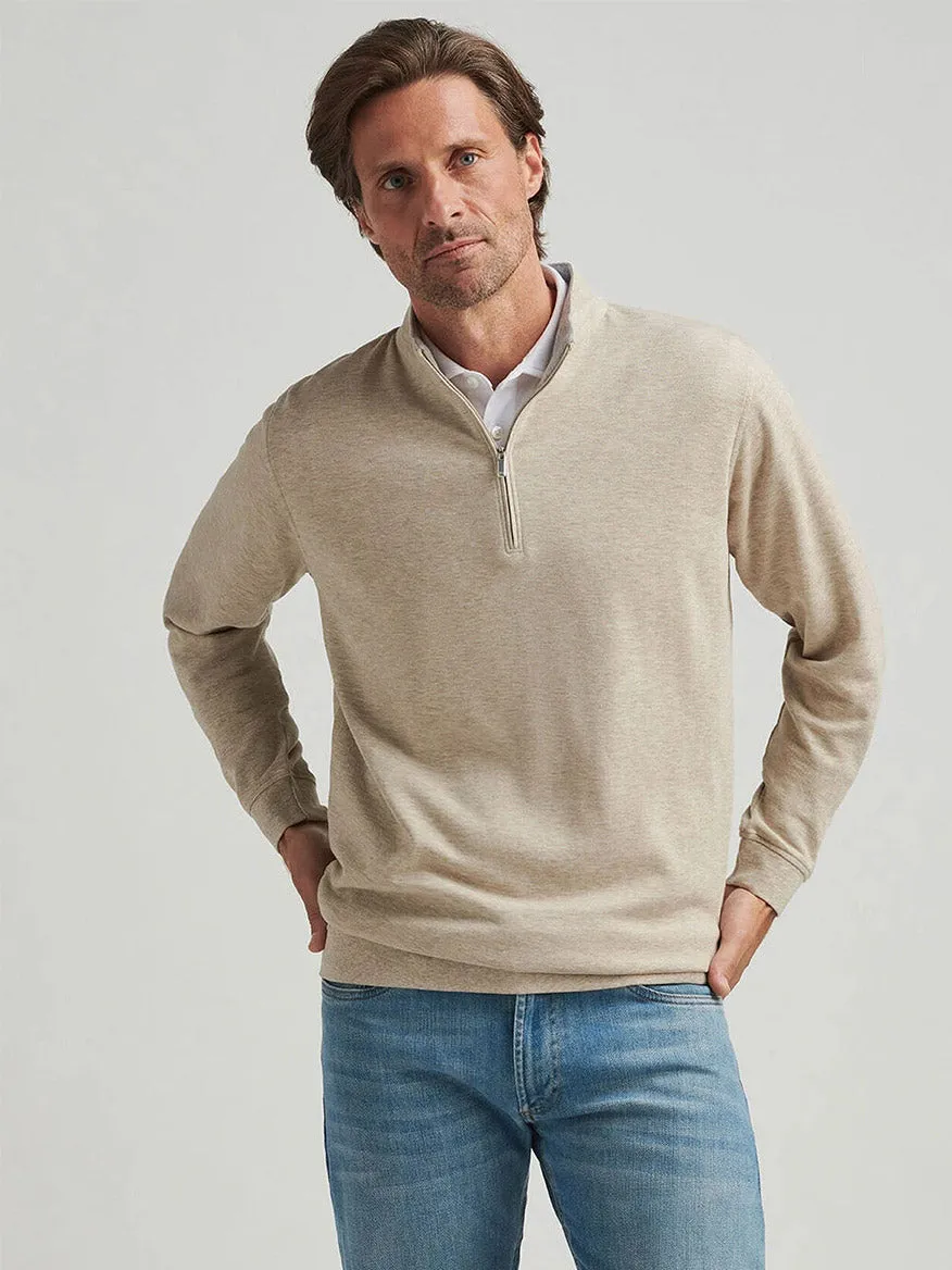 Peter Millar Crown Comfort Pullover in Stone