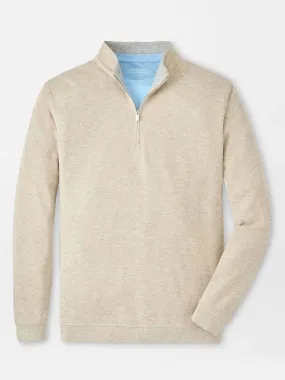 Peter Millar Crown Comfort Pullover in Stone