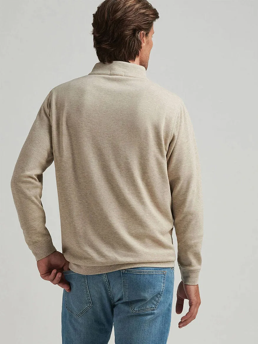 Peter Millar Crown Comfort Pullover in Stone