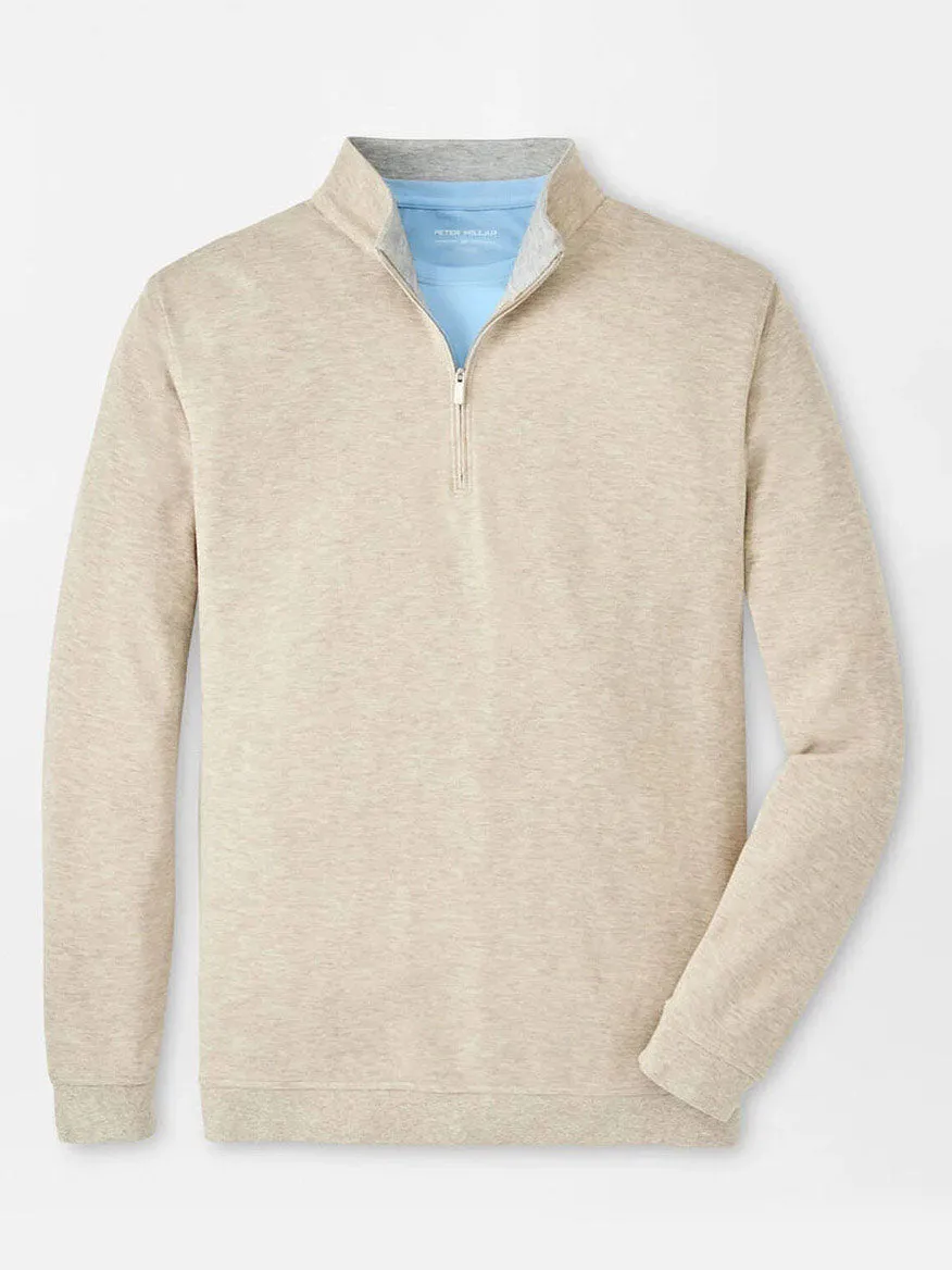 Peter Millar Crown Comfort Pullover in Stone
