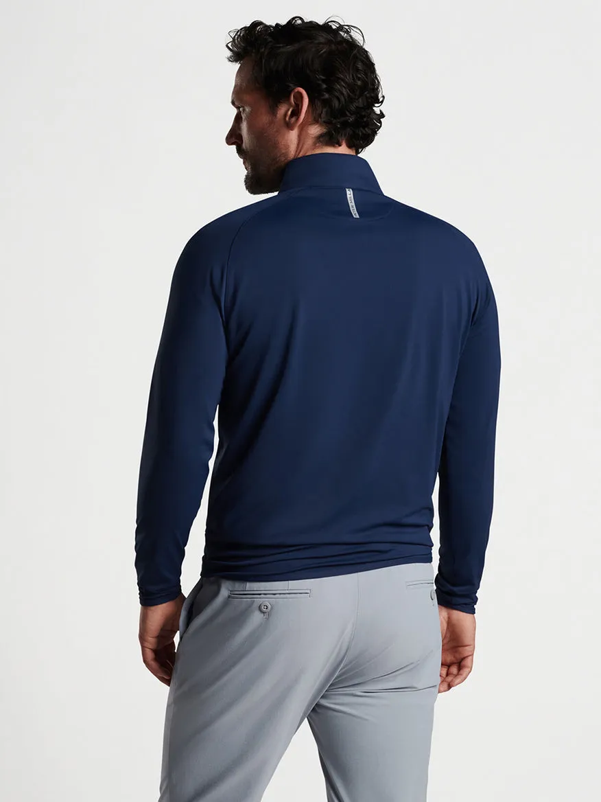 Peter Millar Stealth Performance Quarter-Zip in Navy