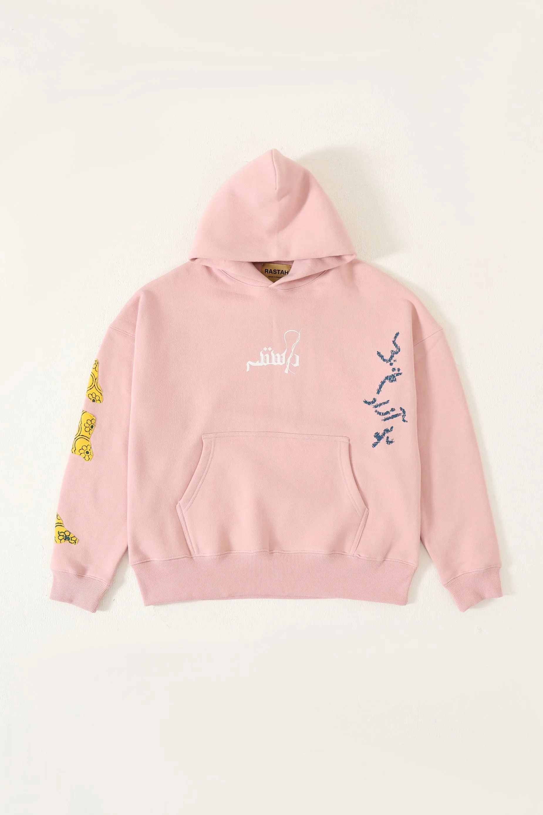 "AZAAD" BLOCKPRINT PATCHWORK HOODIE