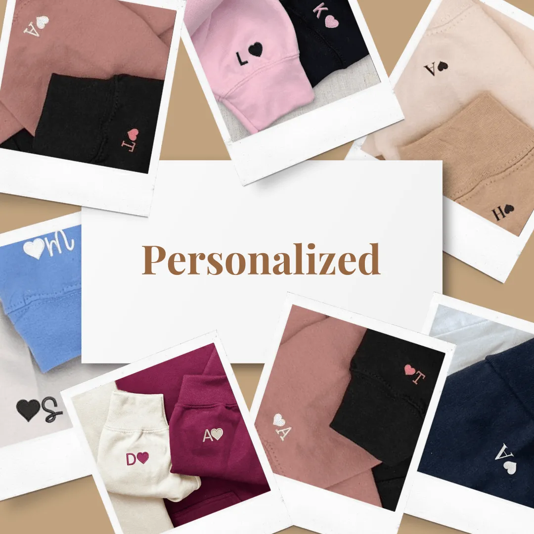 "Be The Light" Christmas Sweatshirt – Custom Embroidered Matching Hoodies
