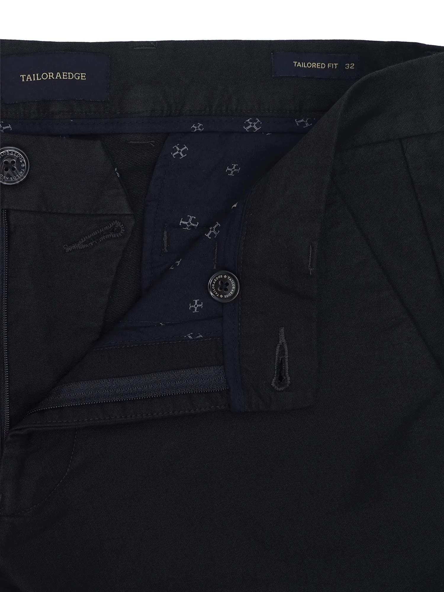 Soft Modal Black Relaxed Pant