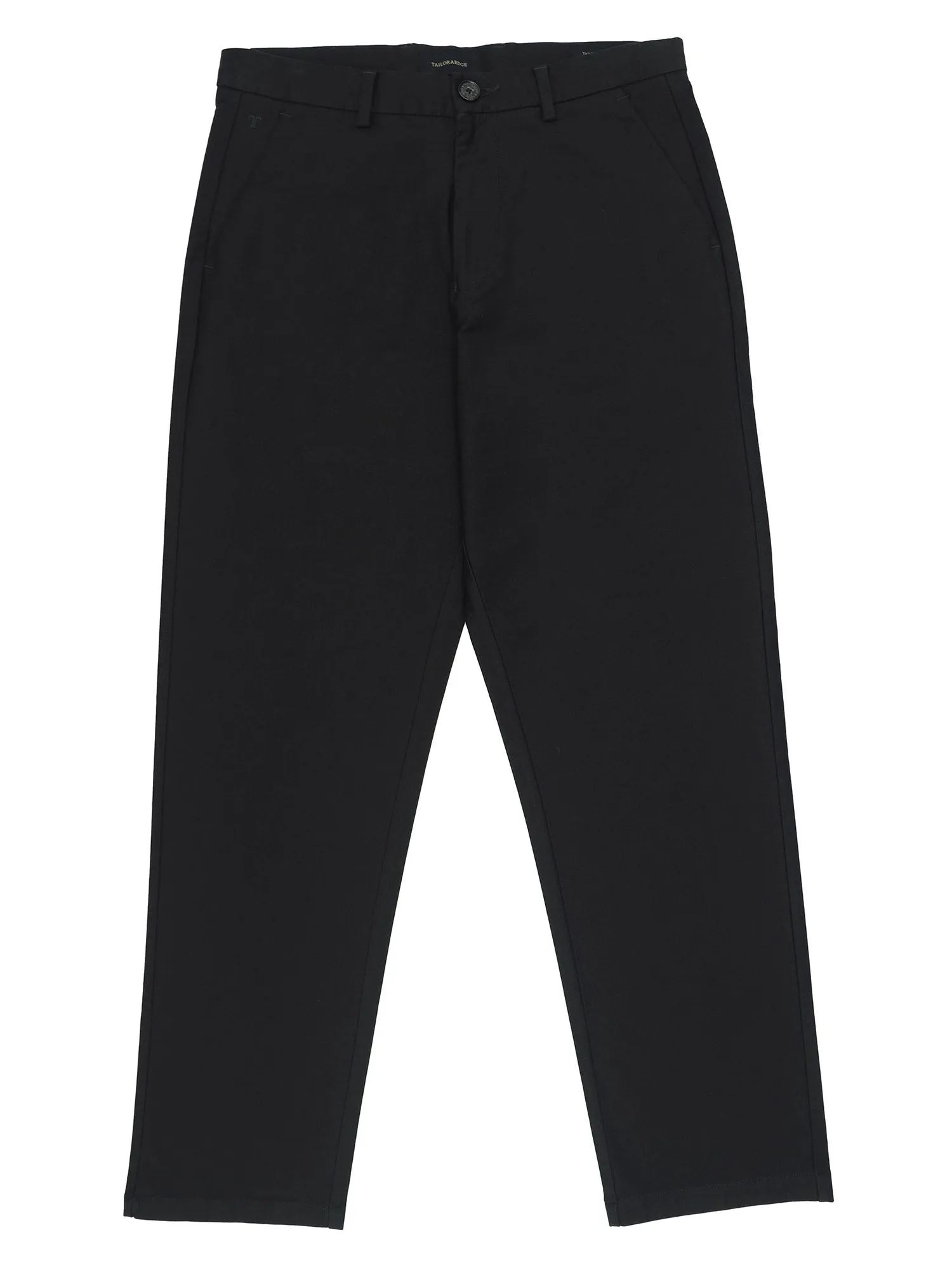 Soft Modal Black Relaxed Pant