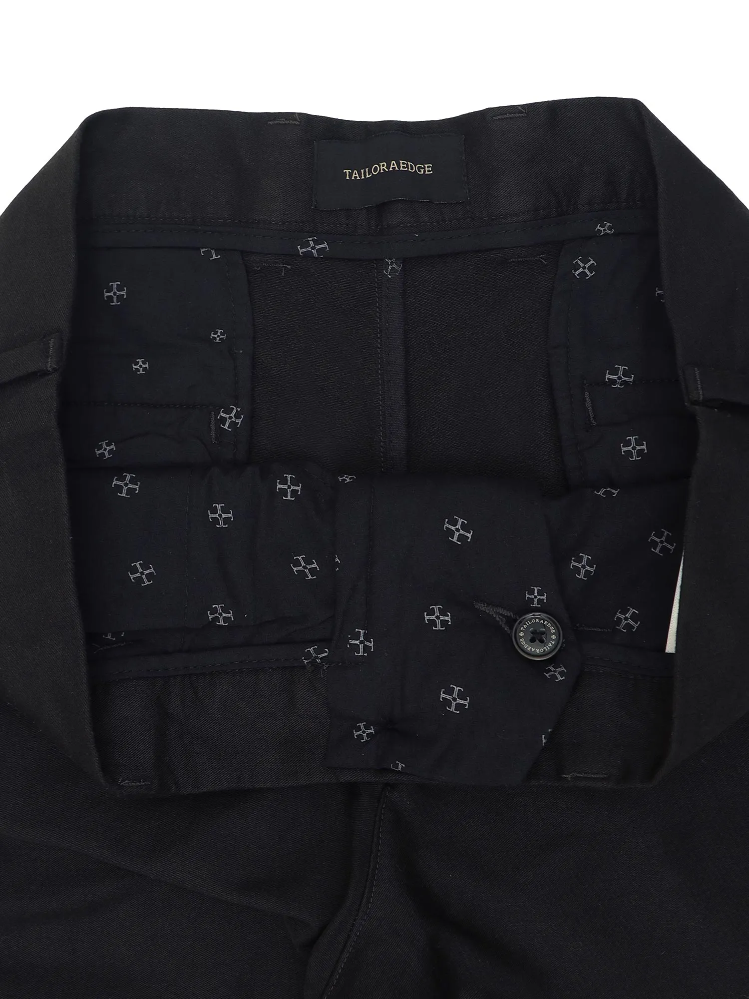 Soft Modal Black Relaxed Pant