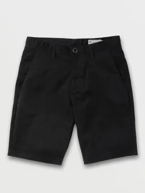 Volcom Frickin Modern Stretch Shorts Black