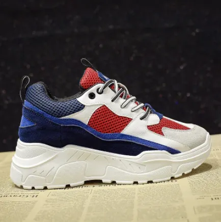 Women's Breathable Comfortable Casual Platform Sneakers
