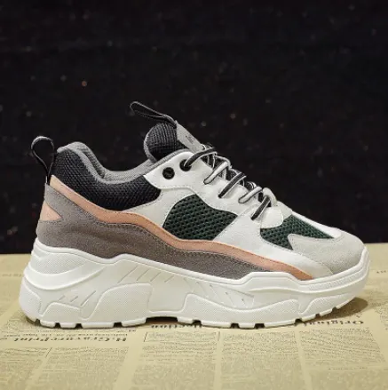 Women's Breathable Comfortable Casual Platform Sneakers