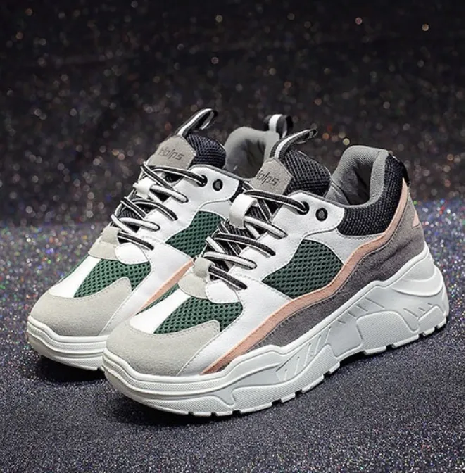 Women's Breathable Comfortable Casual Platform Sneakers